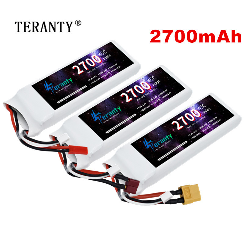 Drone Battery Lipo - 1/3 adet 2S 7.4V Lipo pil