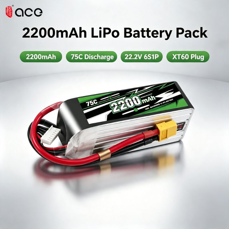 Drone Battery Lipo - YENİ Gens ACE 22.2V Lipo Pil