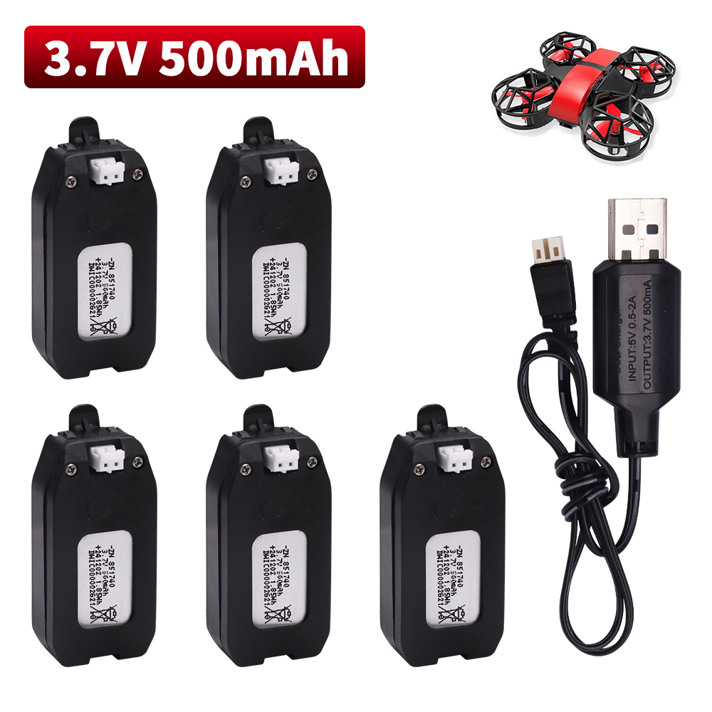 Drone Battery Lipo - 3.7V 500mAh lityum pil NH330 RH821