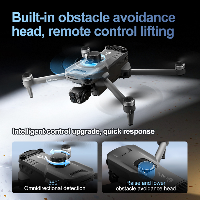 8K 3 Eksenli Gimbal Fırçasız 7 - Drone Battery Box incelemesi ve fiyatı