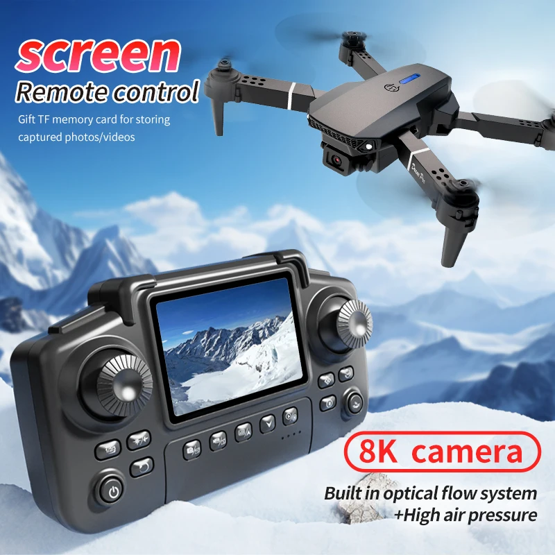 Profesyonel E88 PRO Drone ekra - Drone Battery Box incelemesi ve fiyatı