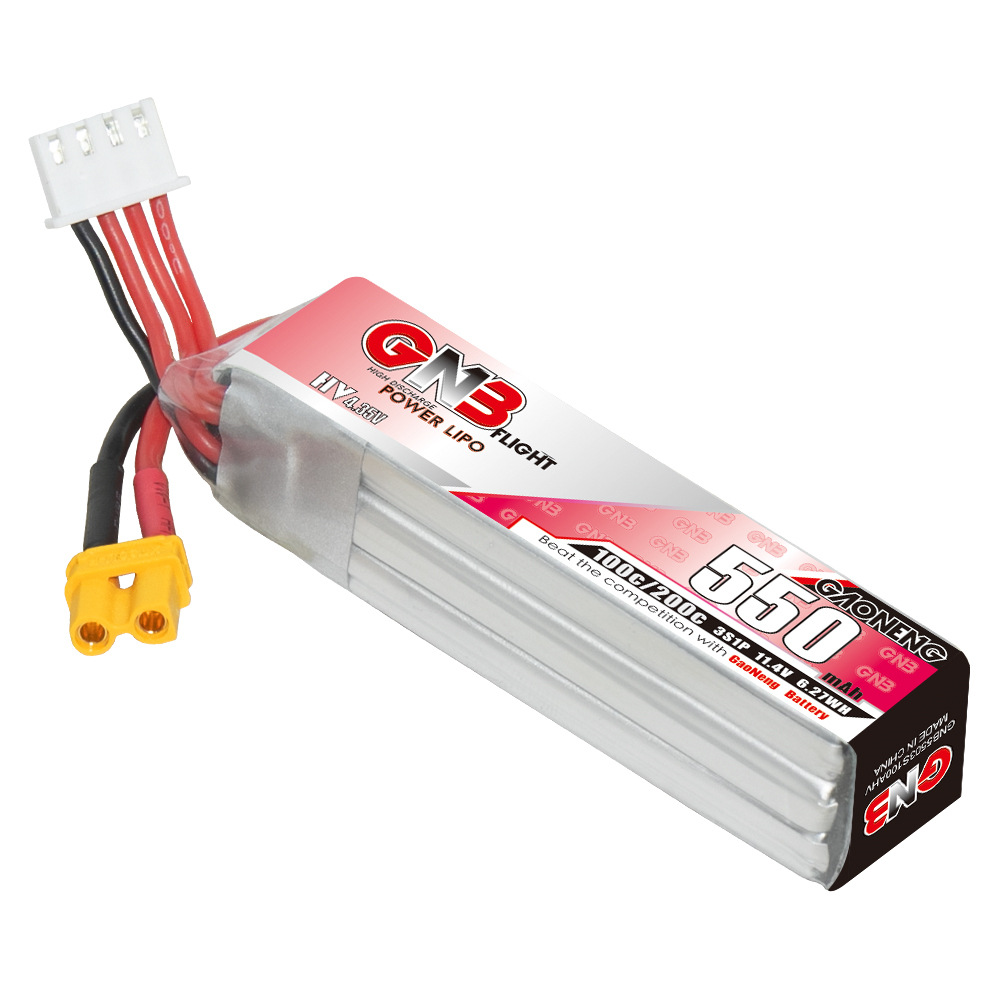 GNB HV 11.4V 550mAh 100C/200C  - Drone Battery Lipo incelemesi ve fiyatı