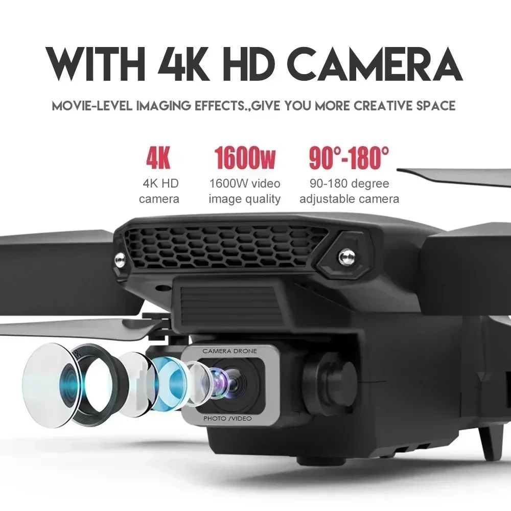 E88 Pro WIFI FPV Drone Geniş A - Drone Battery Box incelemesi ve fiyatı