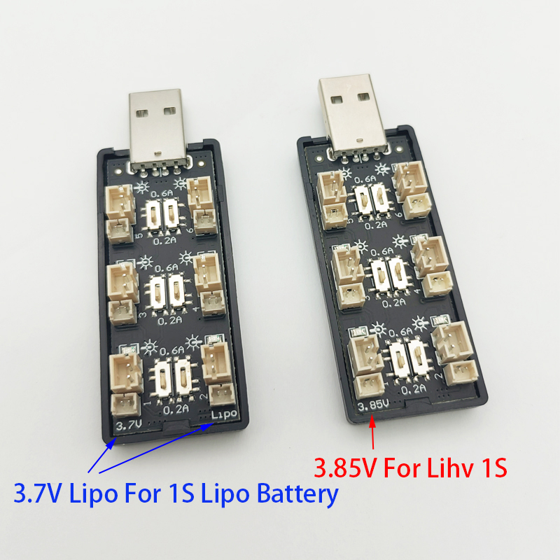 6CH USB 1S LiPo/LiHv 3.7V/4.2V - Drone Battery Plate incelemesi ve fiyatı