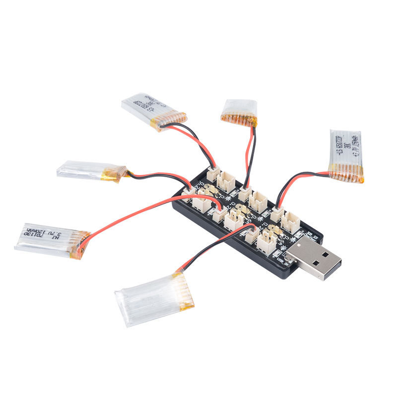 6CH USB 1S LiPo/LiHv 3.7V/4.2V - Drone Battery Plate incelemesi ve fiyatı