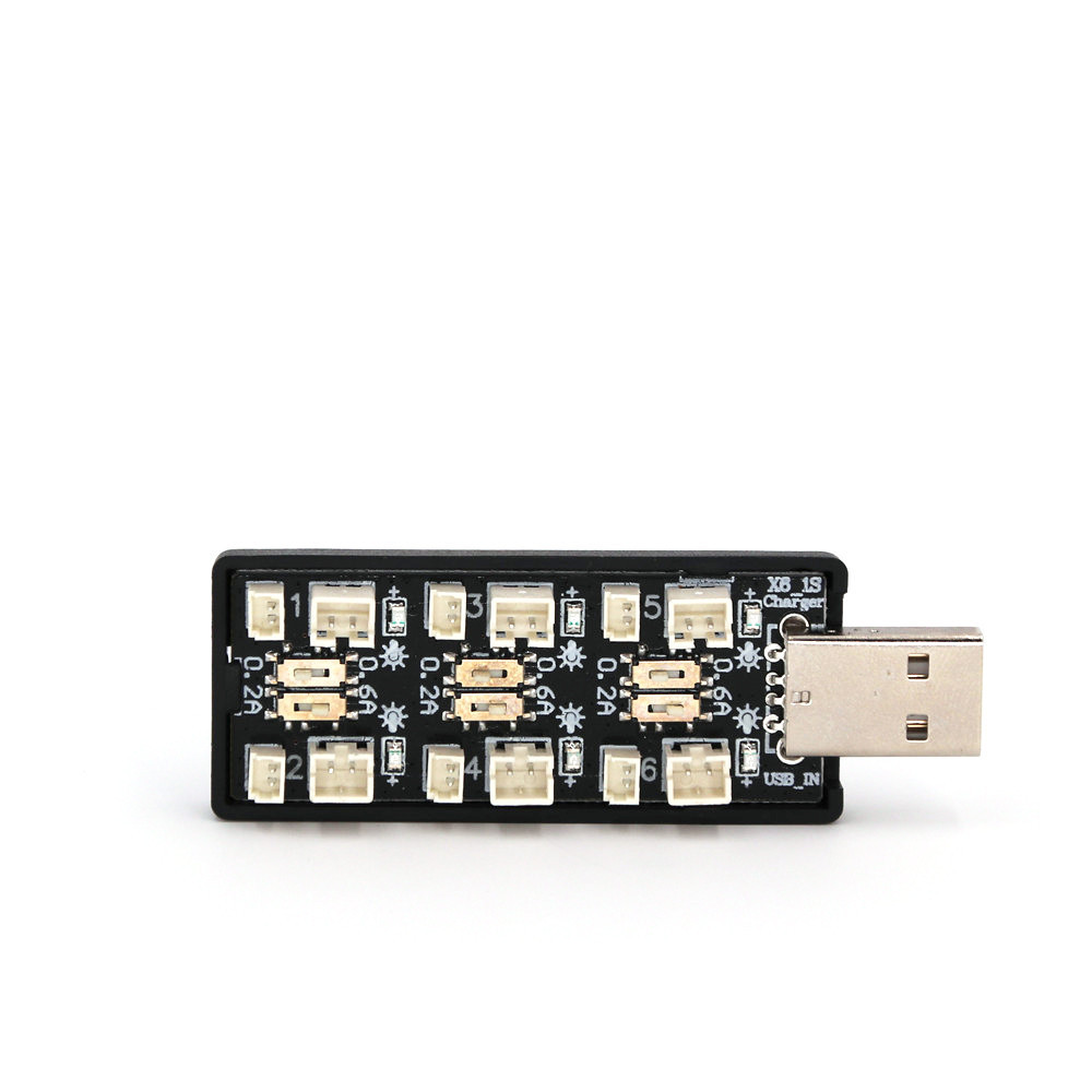 6CH USB 1S LiPo/LiHv 3.7V/4.2V - Drone Battery Plate incelemesi ve fiyatı