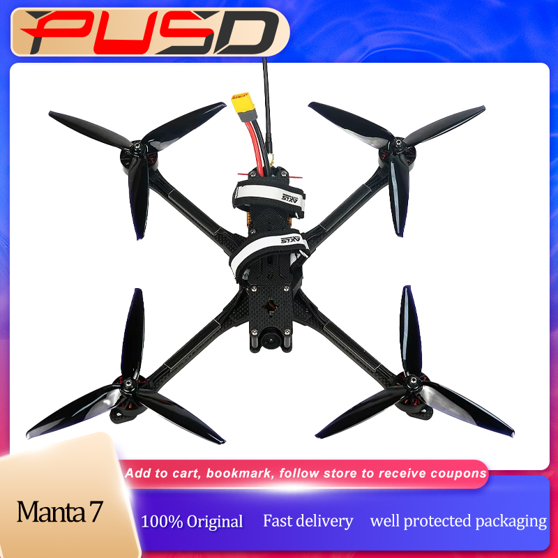 PUSD 7 inç Manta 7 X Lite Free - Drone Battery 6S incelemesi ve fiyatı