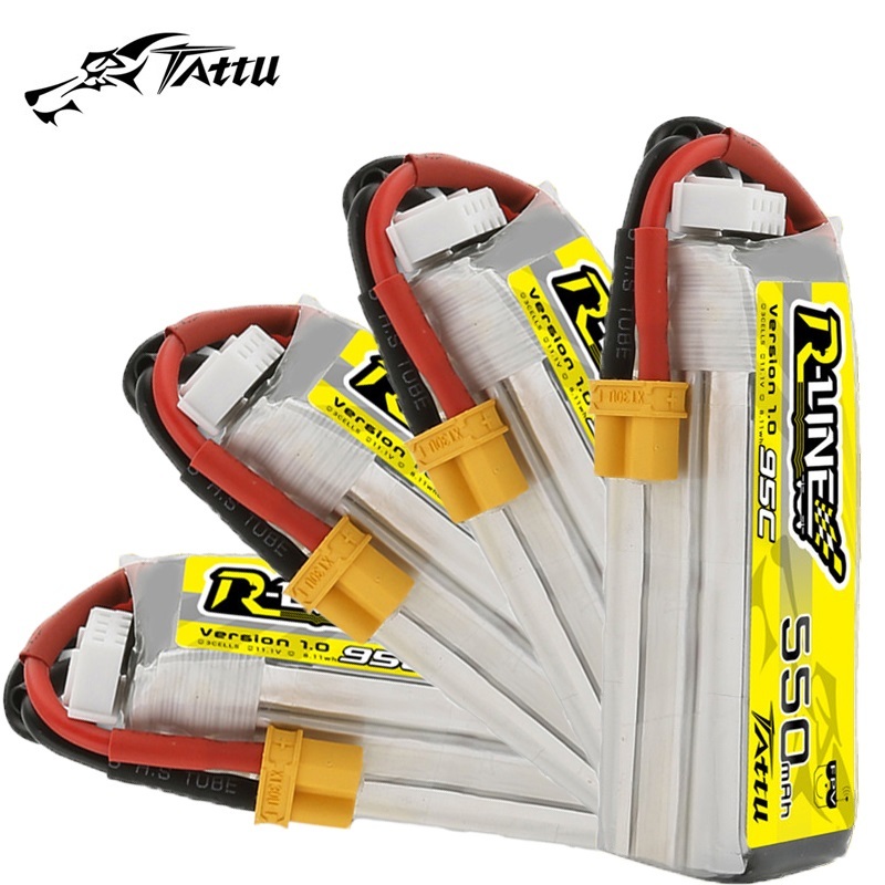 TATTU R-LINE 1.0 550mAh 11.1V  - Drone Battery Li-Ion incelemesi ve fiyatı