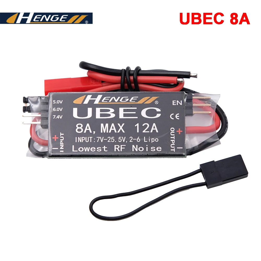 HENGE 8A UBEC çıkış 5V/6V/7.4V - Drone Battery 6S incelemesi ve fiyatı