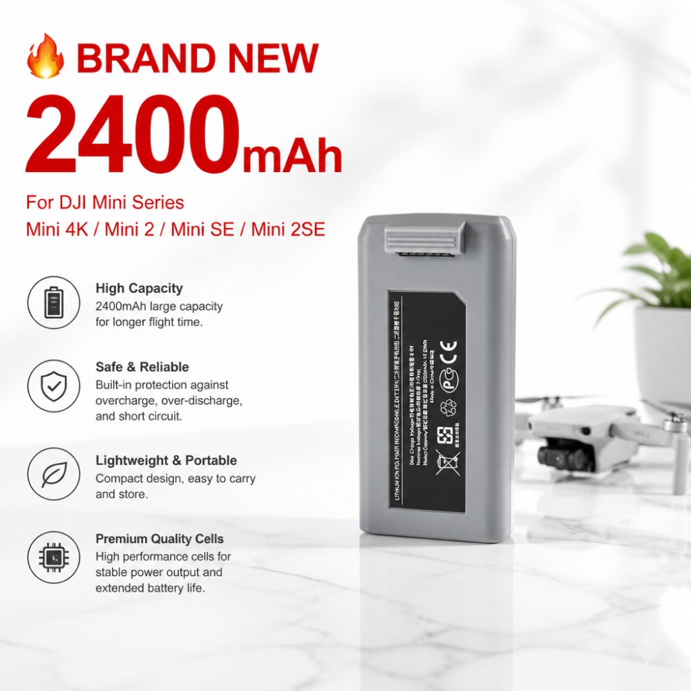 DJI Mini 4K/Mini 2/SE/2SE için - Drone Battery Smart incelemesi ve fiyatı