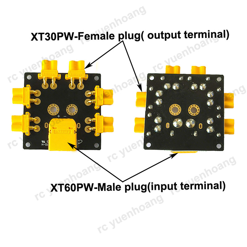 1 adet XT30PW-dişi güç dağıtım - Drone Battery Parallel Board incelemesi ve fiyatı